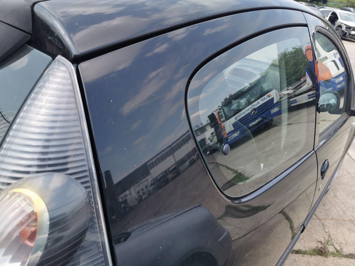 Citroen C1 P Tür Autotür Rohbautür Fondtür hinten rechts EXZ Schwarz Metallic