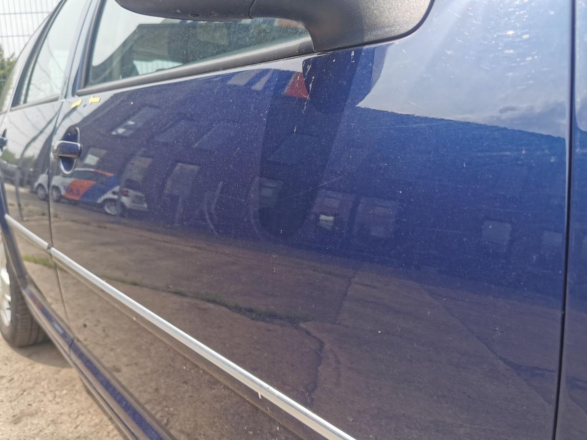 VW Bora 1J Beifahrertür Tür Autotür Rohbautür vorn rechts LB5N Indigoblau Perl