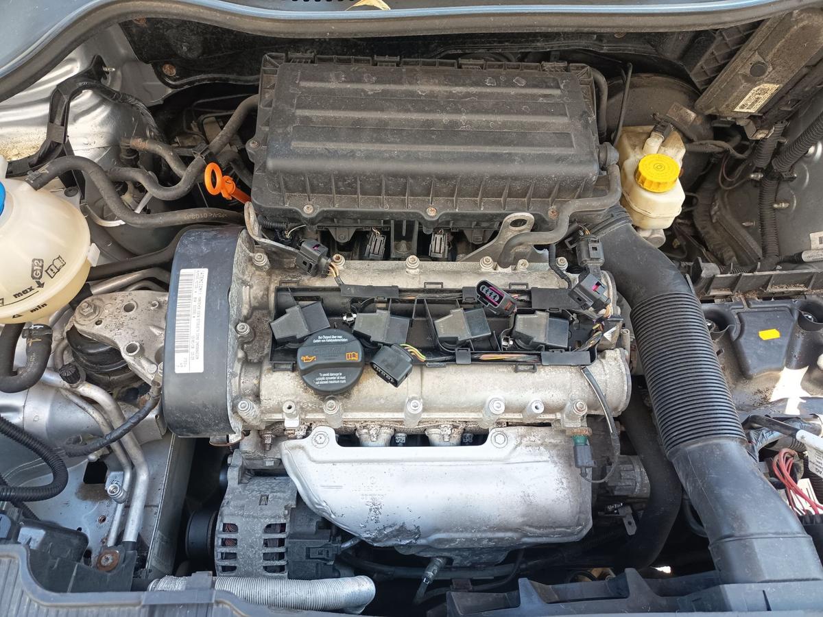 Seat Ibiza 6J original Motor 1.4l 63kW Benzin BXW 120Tkm Baujahr 2010