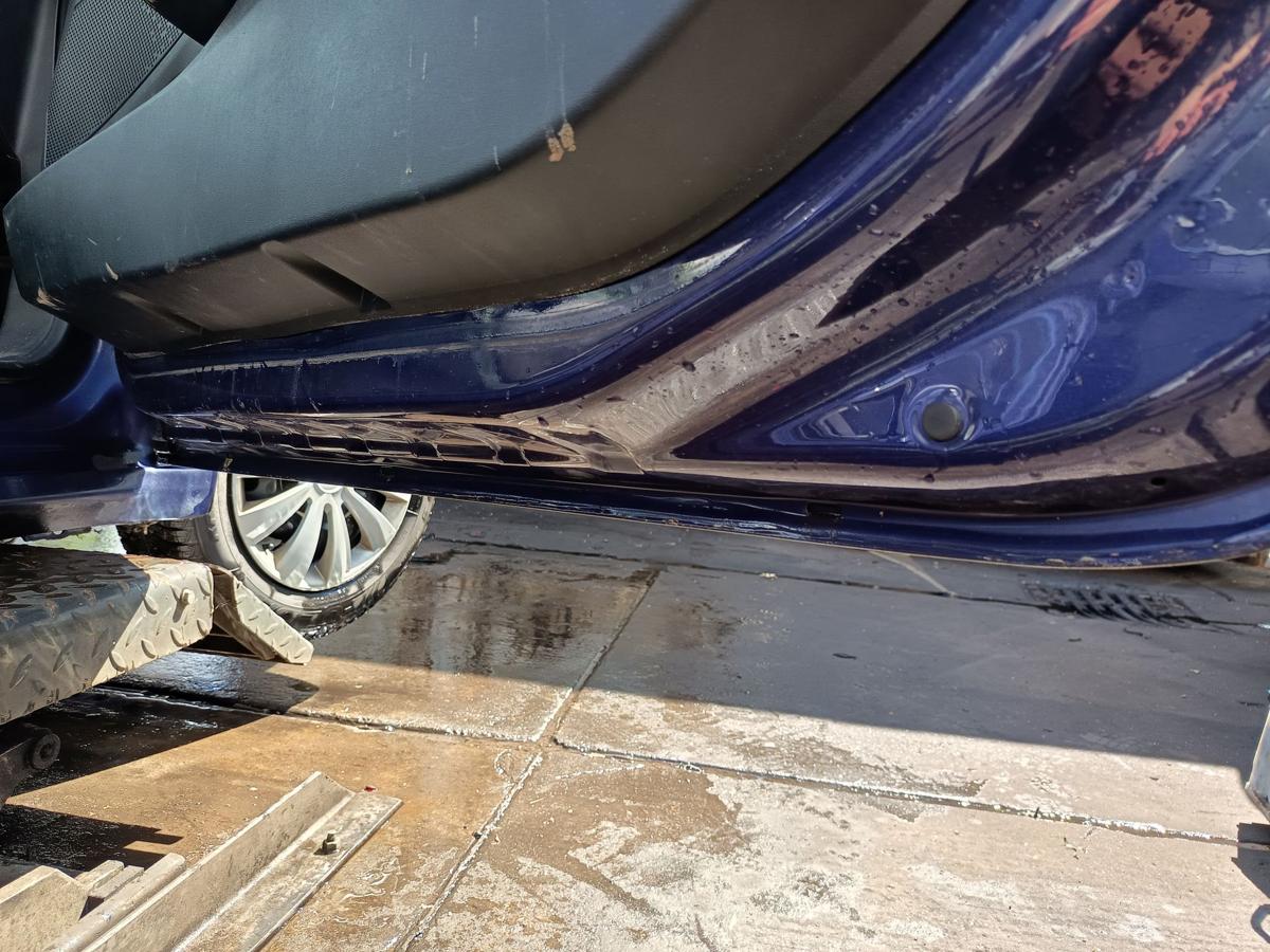 Peugeot 208 I orig Tür rechts 3türer Beifahrertür KUC Blau Bj 2012-2015