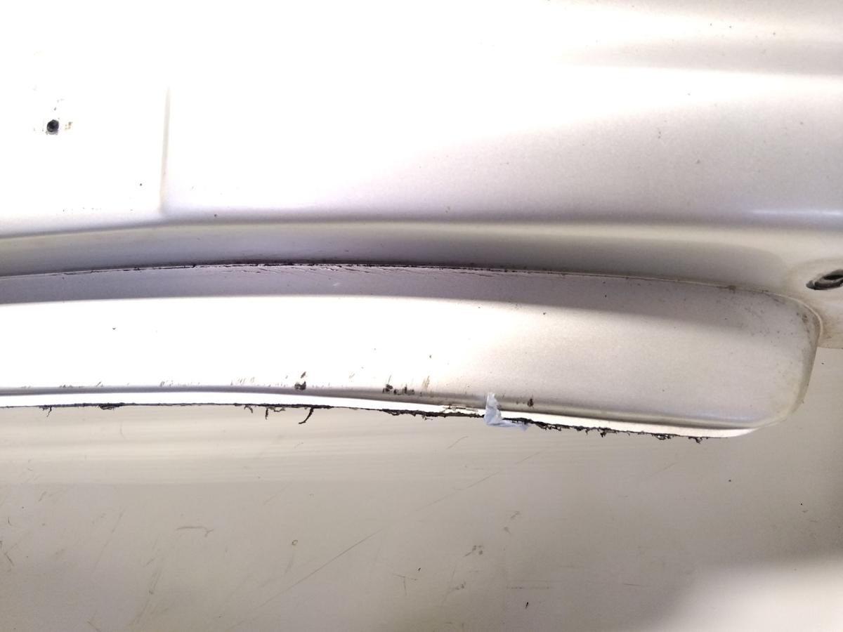 Peugeot 206 CC Cabrio orig Sto&szlig;f&auml;nger Sto&szlig;stange vorn BJ2001 EZR Aluminiumgrau