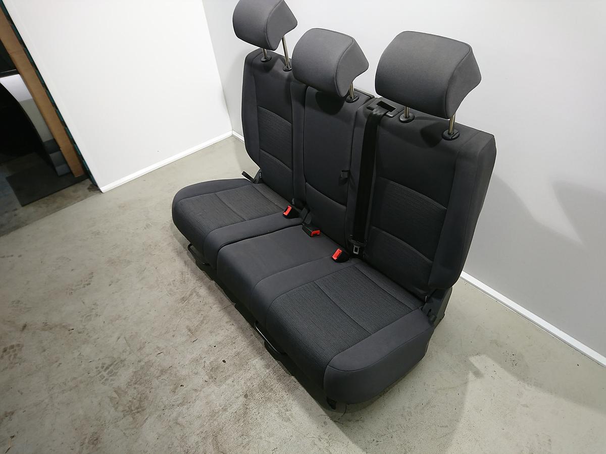 VW Golf Plus 5M original Rückstizbank geteilt Stoff 200Tkm Bj 2005