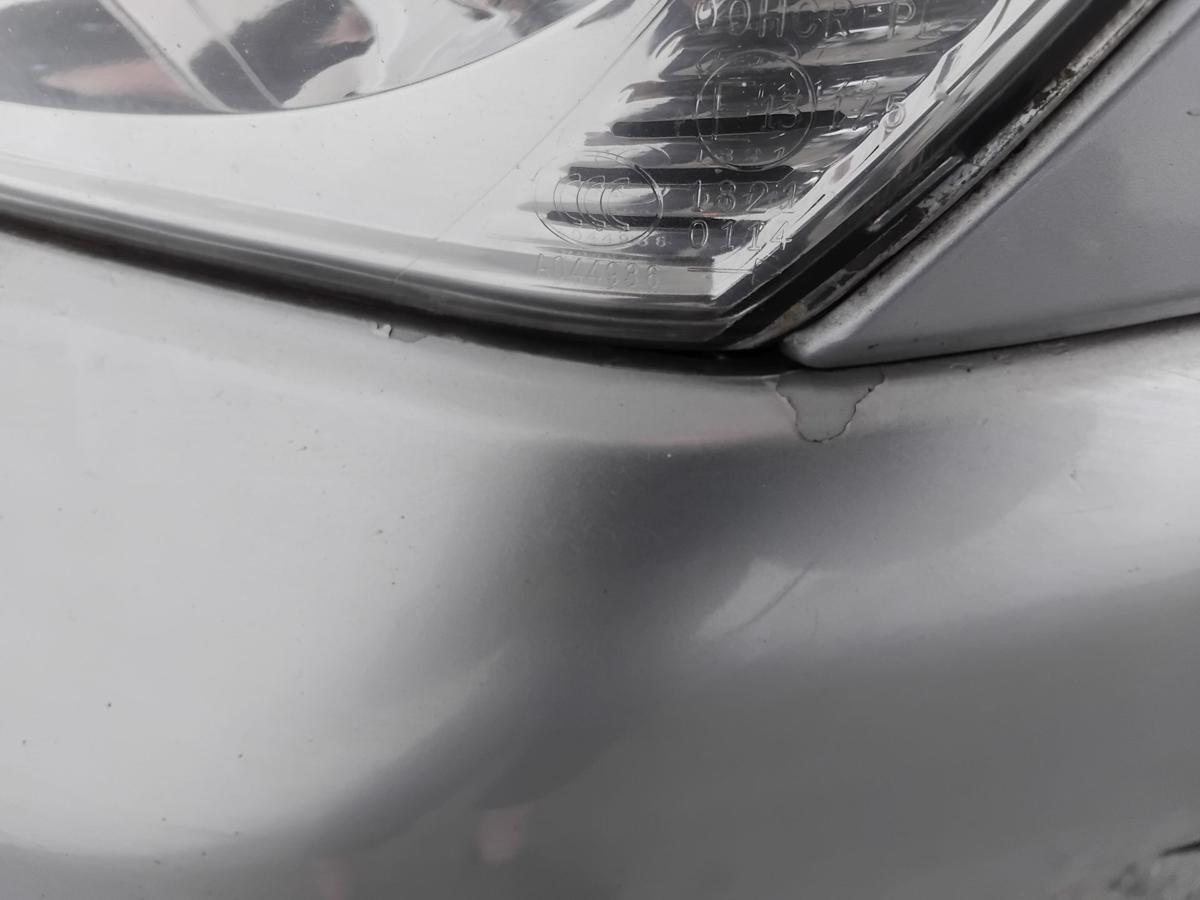 Kia Carnival III MB original Stossfänger Stoßstange vorn 6C Diamantsilber BJ2007