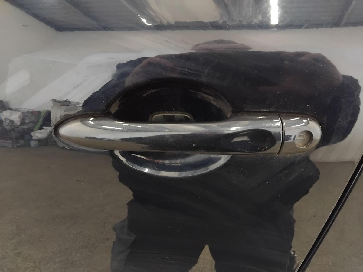 Renault Megane 3 T&uuml;r vorn links Fahrert&uuml;r NV472 Bleu Crepuscule 5-T&uuml;rer BJ2009