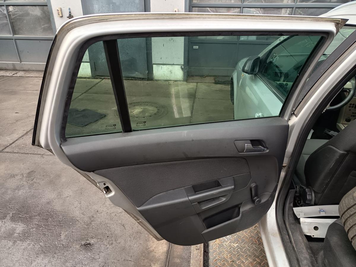 Opel Astra H Caravan Bj 2008 original T&uuml;r hinten links Z157 Starsilber III Metallic
