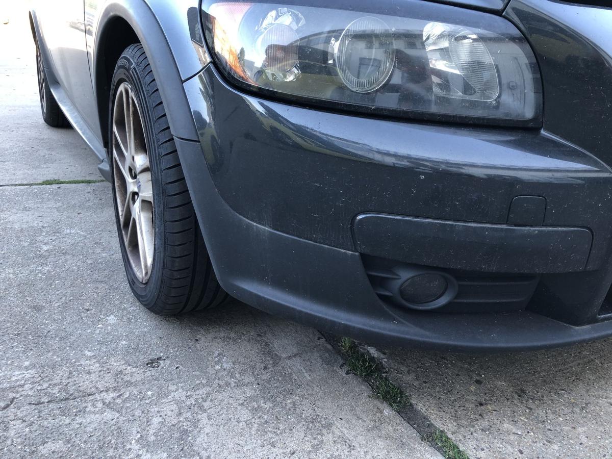 Volvo C30 Typ M Sto&szlig;f&auml;nger vorn Frontsch&uuml;rze Nebel 49200 SAVILE GREY PEARL