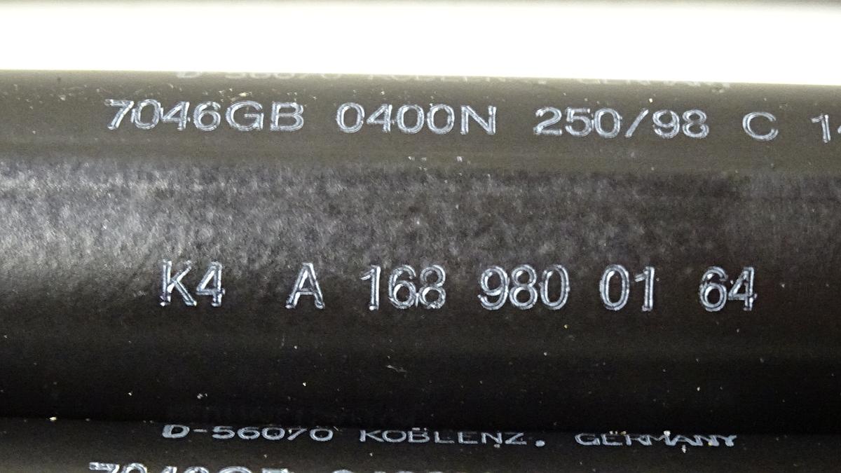 Mercedes A Klasse W168 BJ1998 Heckklappendämpfer Gasdruckfeder 1689800164