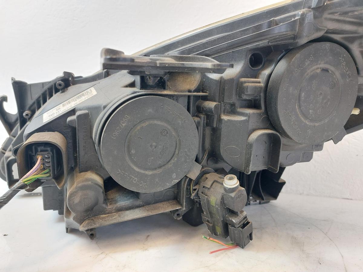 Peugeot 3008 I Typ 0U Scheinwerfer rechts Frontscheinwerfer Halogen Valeo Trüb