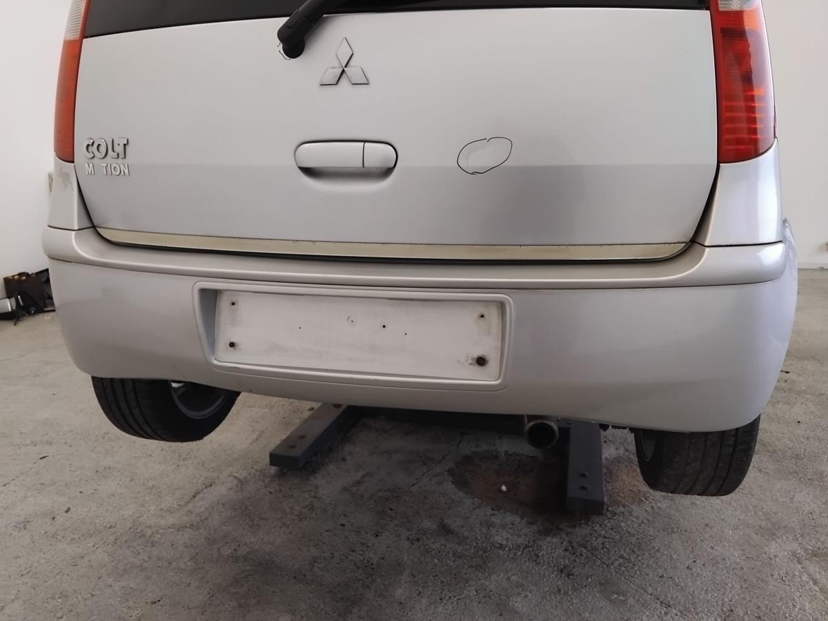 Mitsubishi Colt Z30 orig.Stoßfänger Stoßstange hinten 5-Türer BJ2007 A50 silber