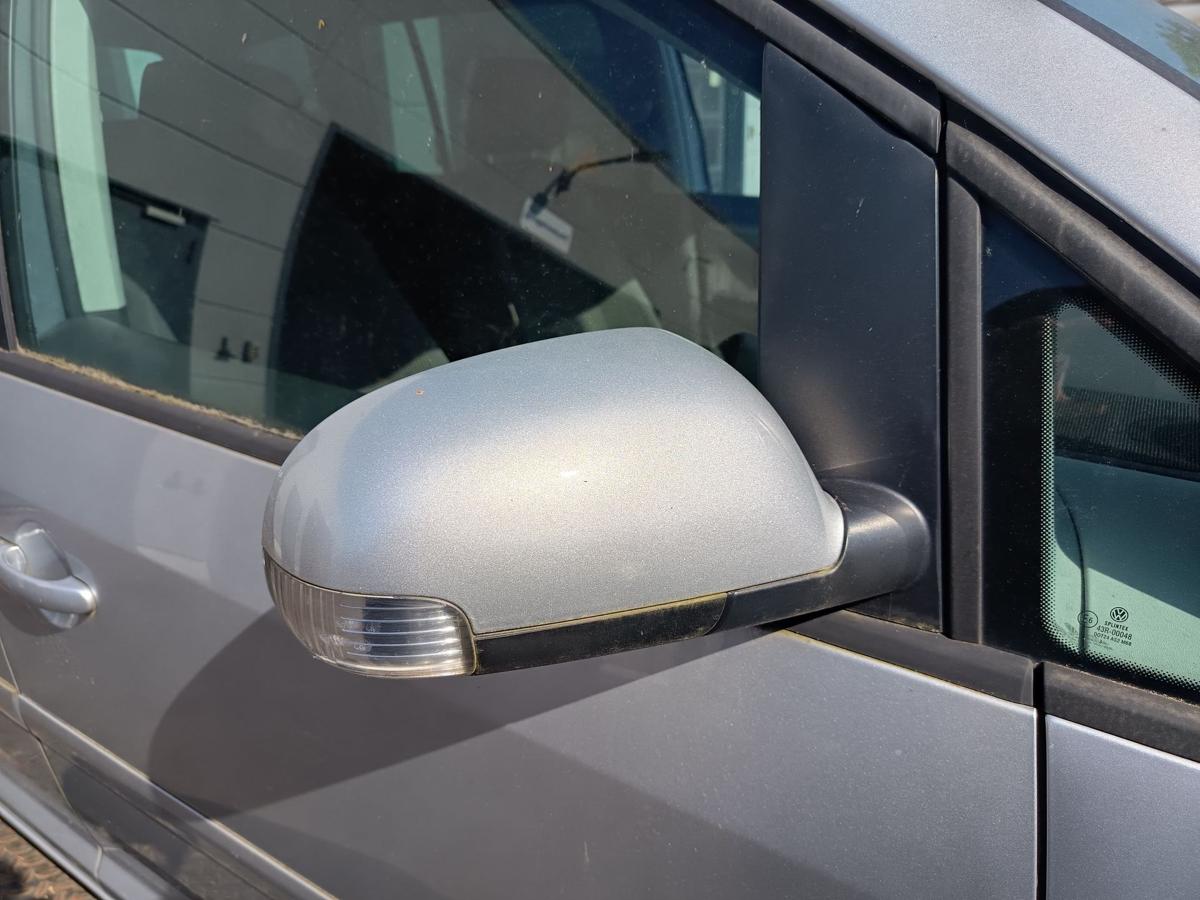 VW Touran 1T original Au&szlig;enspiegel rechts elektrisch LA7W Silber Baujahr 2004