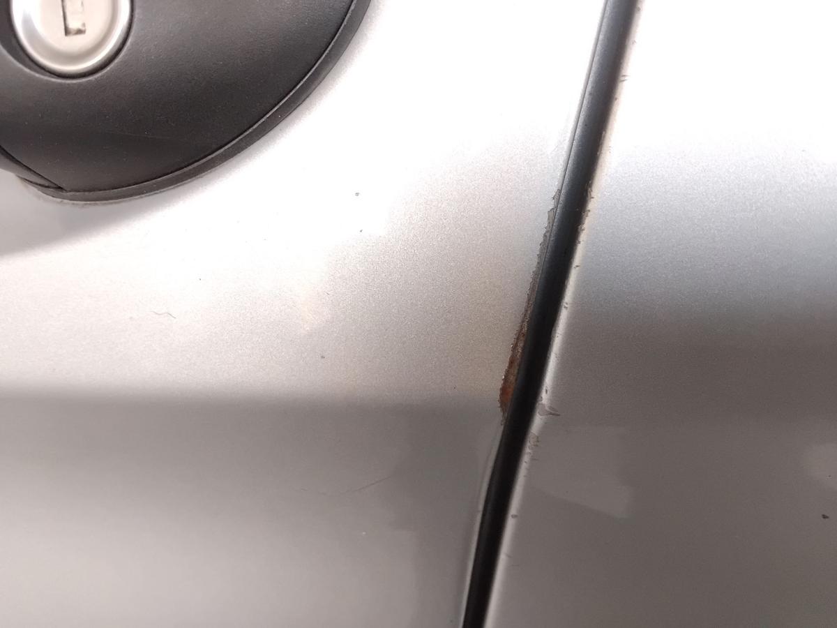 Mercedes B-Klasse W245 T&uuml;r vorn links Fahrert&uuml;r 761 polarsilbermetallic BJ2008