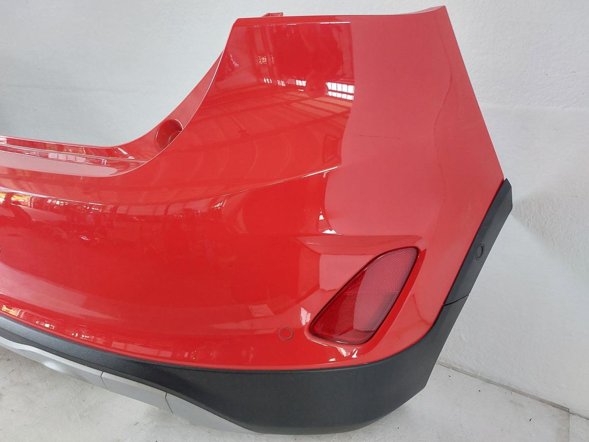 Ford Fiesta HF MK8 Stossfänger Stossstange Bumper hinten PDC 6x 5trg Race Rot
