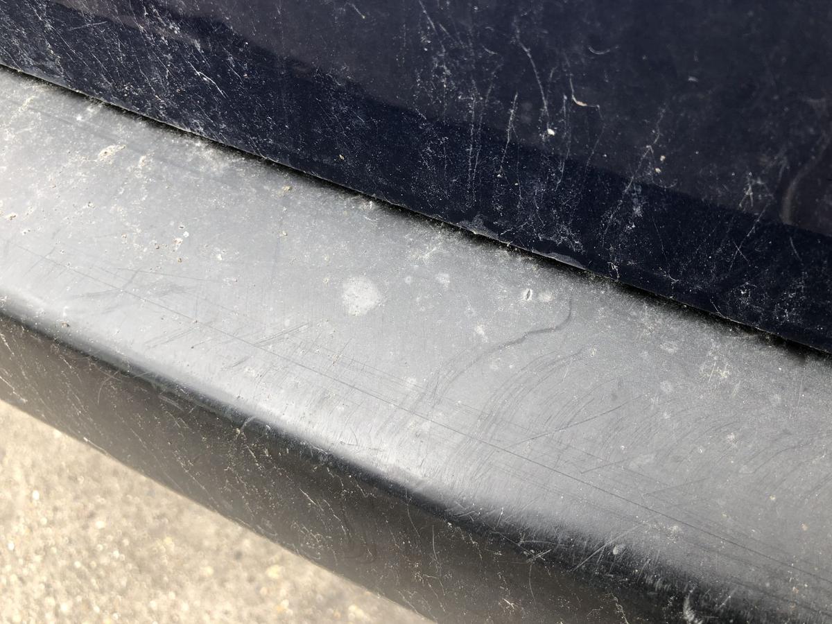 Peugeot 207SW Sto&szlig;f&auml;nger hinten Sto&szlig;stange Hecksch&uuml;rze Hecksto&szlig;stange KPL blau