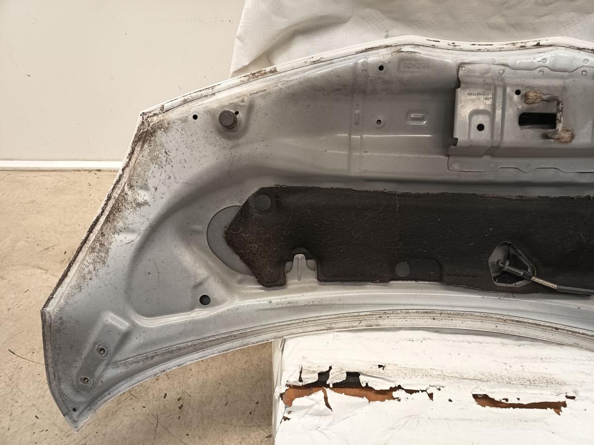 Toyota Aygo original Motorhaube 068 Pianosaweiss vor Facelift Bj 2007
