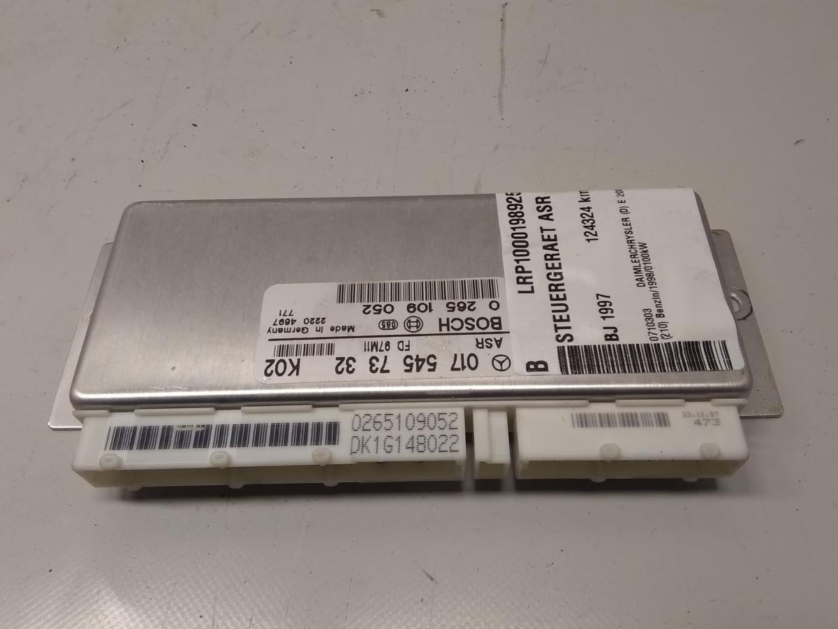 Mercedes Benz E Klasse W210 orig Steuerger&auml;t ASR A0175457332 0265109052 BJ1997