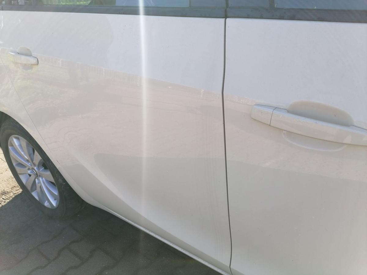 Opel Zafira C original Tür hinten rechts Y611 Helleflenbein Rohbau Bj.2016