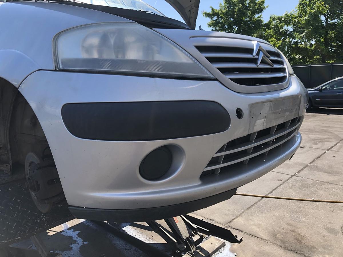 Citroen C3 original Stoßstange Fänger vorn/Front EZR Alugrau Bj 2003