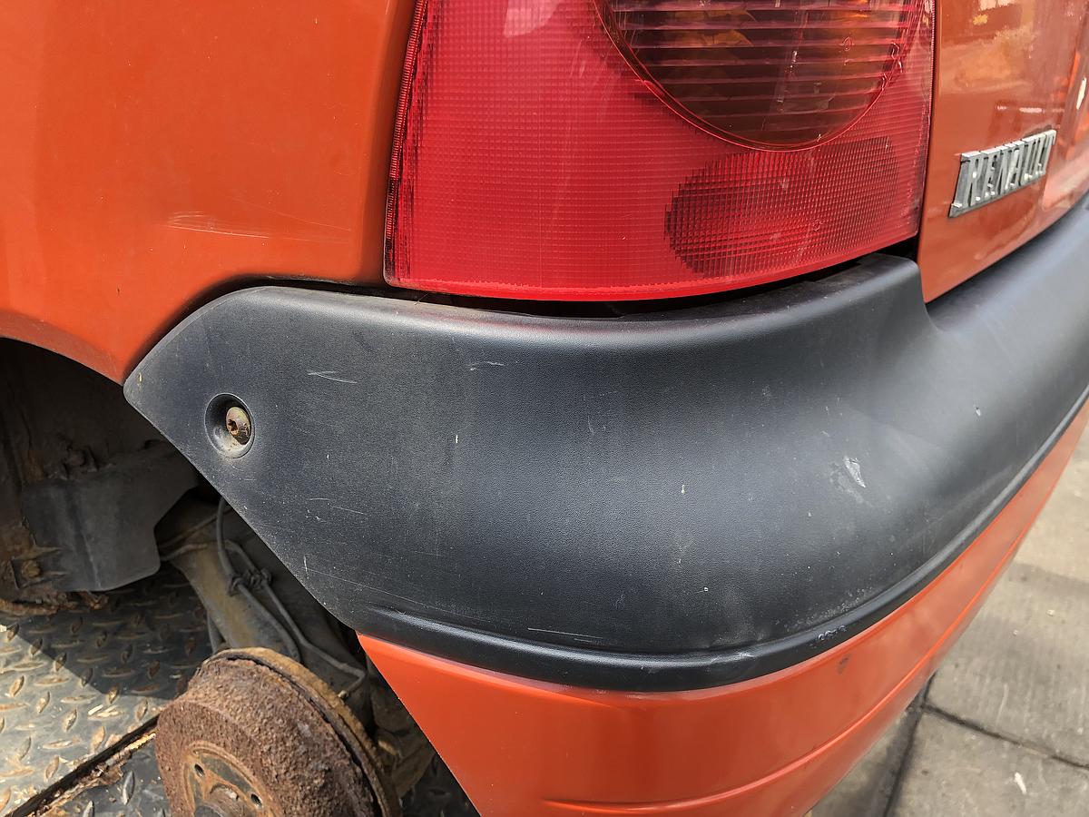 Renault Twingo I orig Stossfänger Stoßstange hinten OV327 Tropical Orange Bj 99