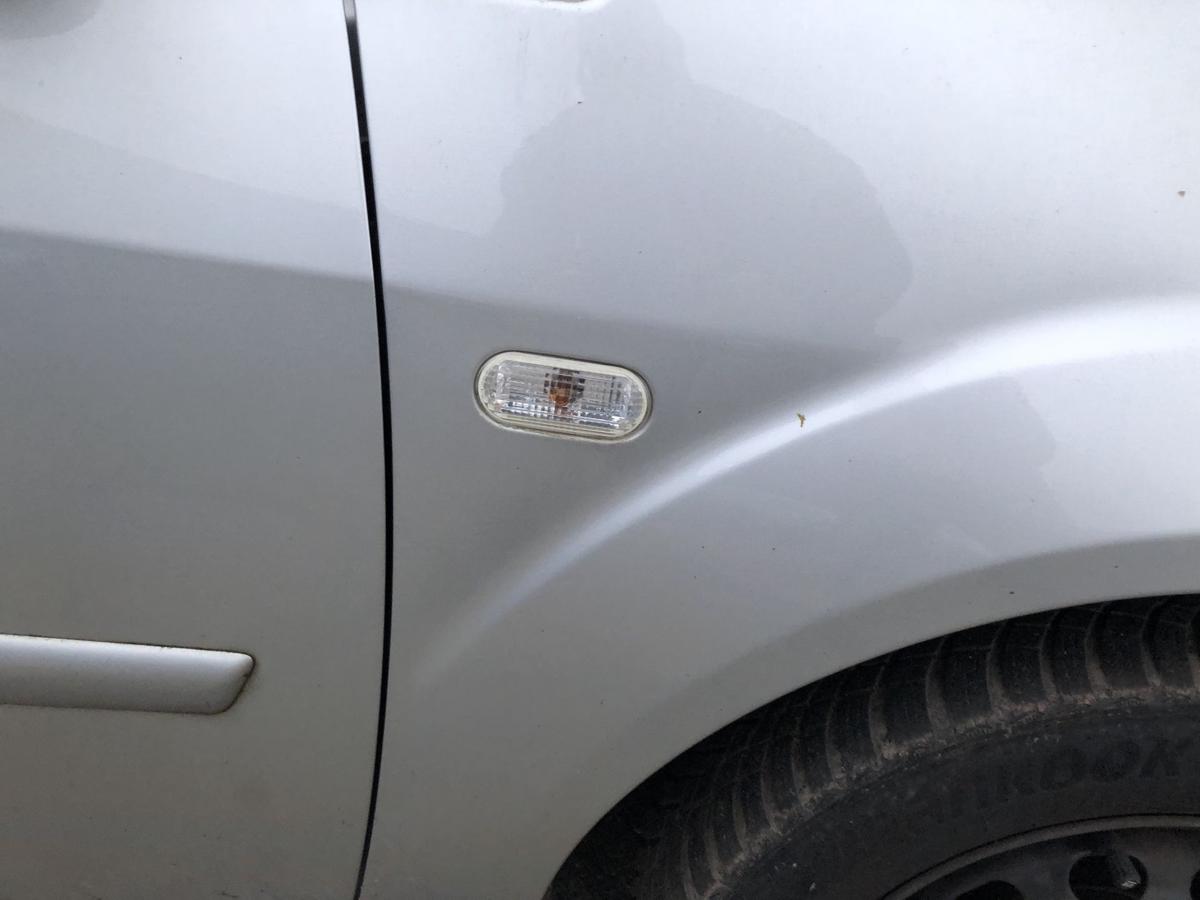 Ford Fiesta JD3 JH1 ab05 Kotfl&uuml;gel rechts Fender Radabdeckung Polarsilber