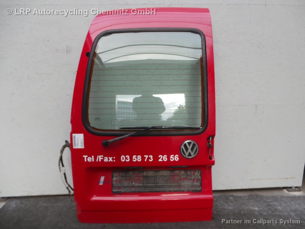 VW CADDY TYP:9KV BJ:1996 Hecktür hinten links Heckflügeltür mit Scheibe rotlack