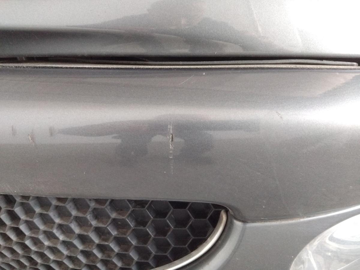 Peugeot 206 original Stoßstange Stoßfänger vorn thoriumgraumetallic KTH BJ2008