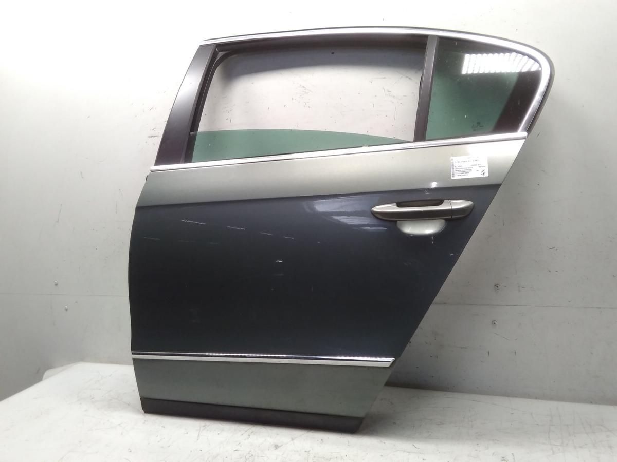 VW Passat 3C Limousine original Tür hinten links LB6S Granite Green BJ2009