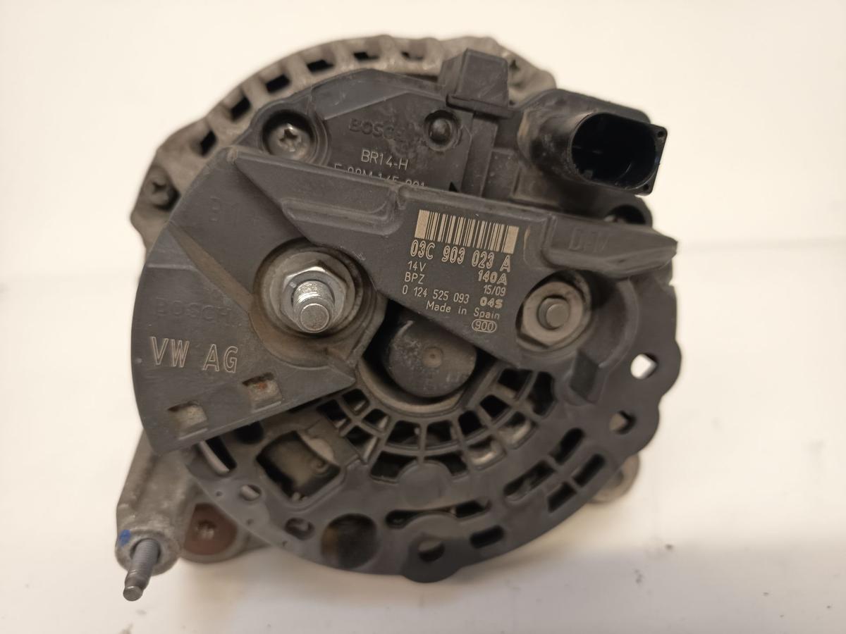 VW Passat 3C Kombi orig Lichtmaschine Generator 140A 1,4L 90KW Benzin BJ 2009