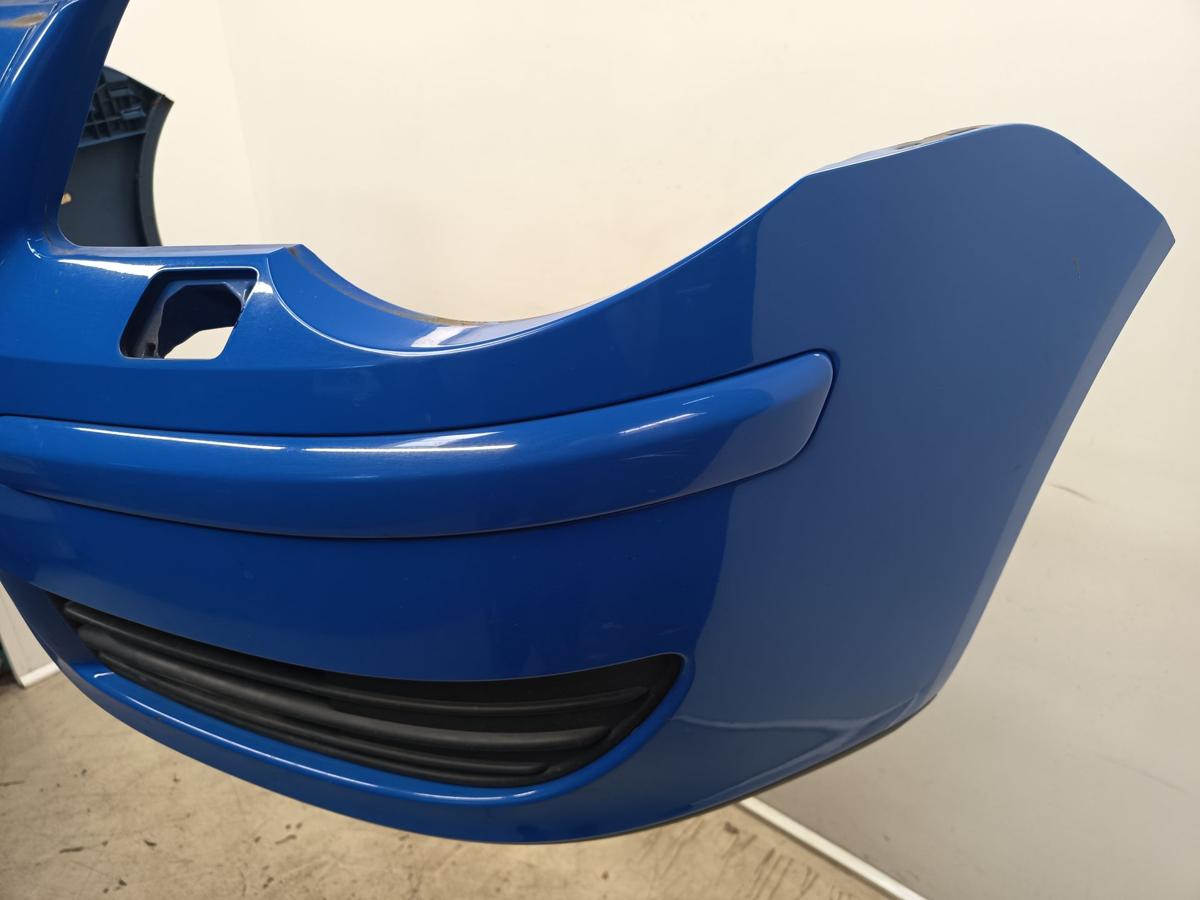 VW Polo 9N3 original Sto&szlig;stange F&auml;nger vorn Front A5F Summer Blue Bj 2006