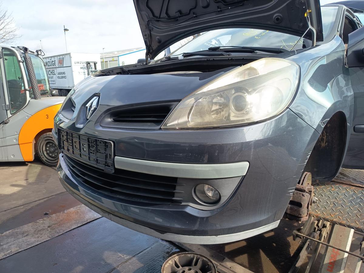 Renault Clio III original Sto&szlig;stange F&auml;nger vorn Front B66 Graphit Bj 2006