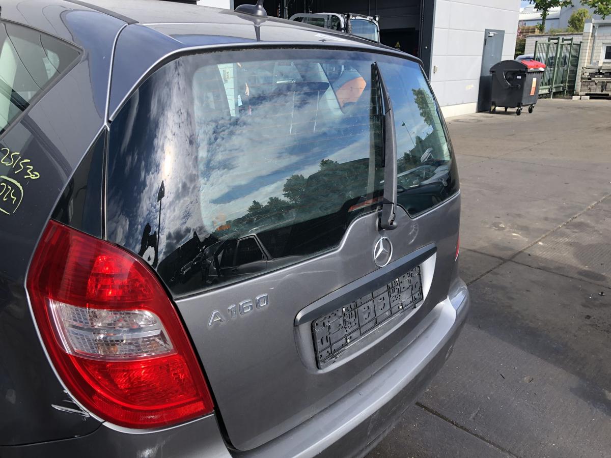 Mercedes W169 original Heckklappe mit Scheibe 787 Mountaingrau Bj 2009