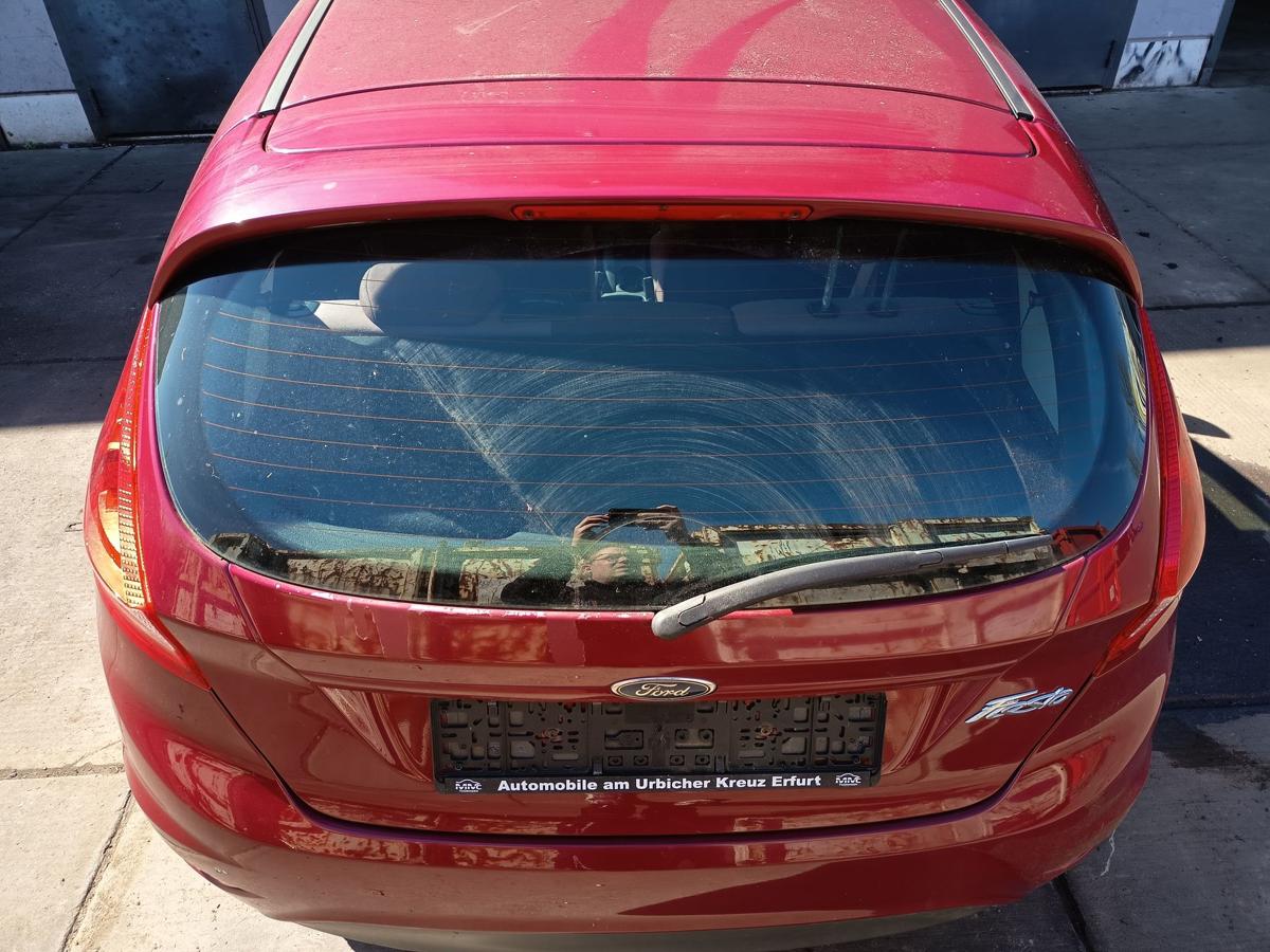 Ford Fiesta MK7 original Heckklappe mit Scheibe Hot Magenta Baujahr 2009
