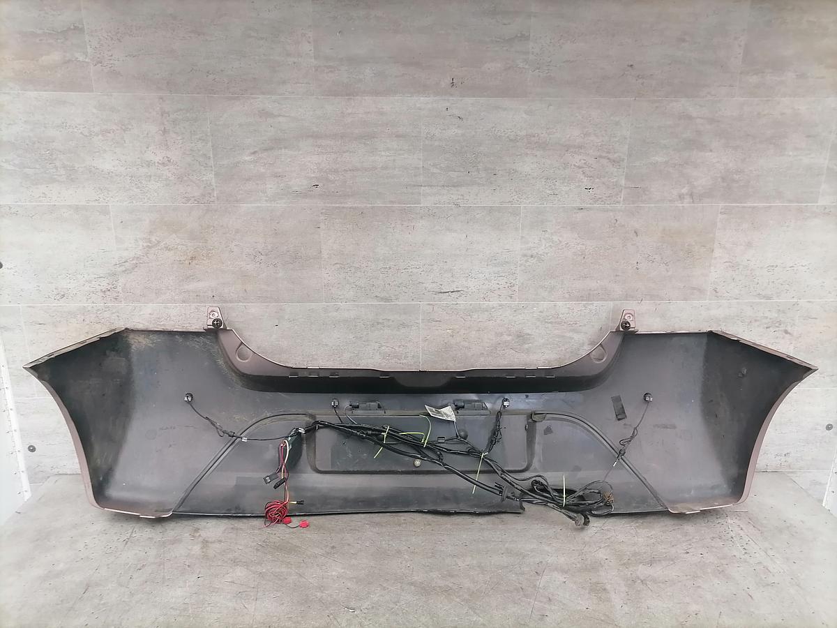 Renault Twingo 2 Stoßstange hinten Stoßfänger TENNK Rose Boheme Metallic BJ2011