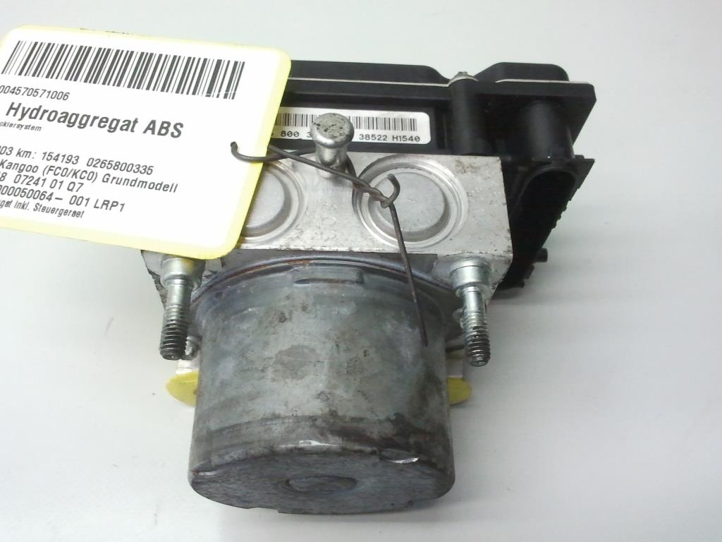 Renault Kangoo BJ2003 ABS Block Hydroaggregat 8200229137 0265231333