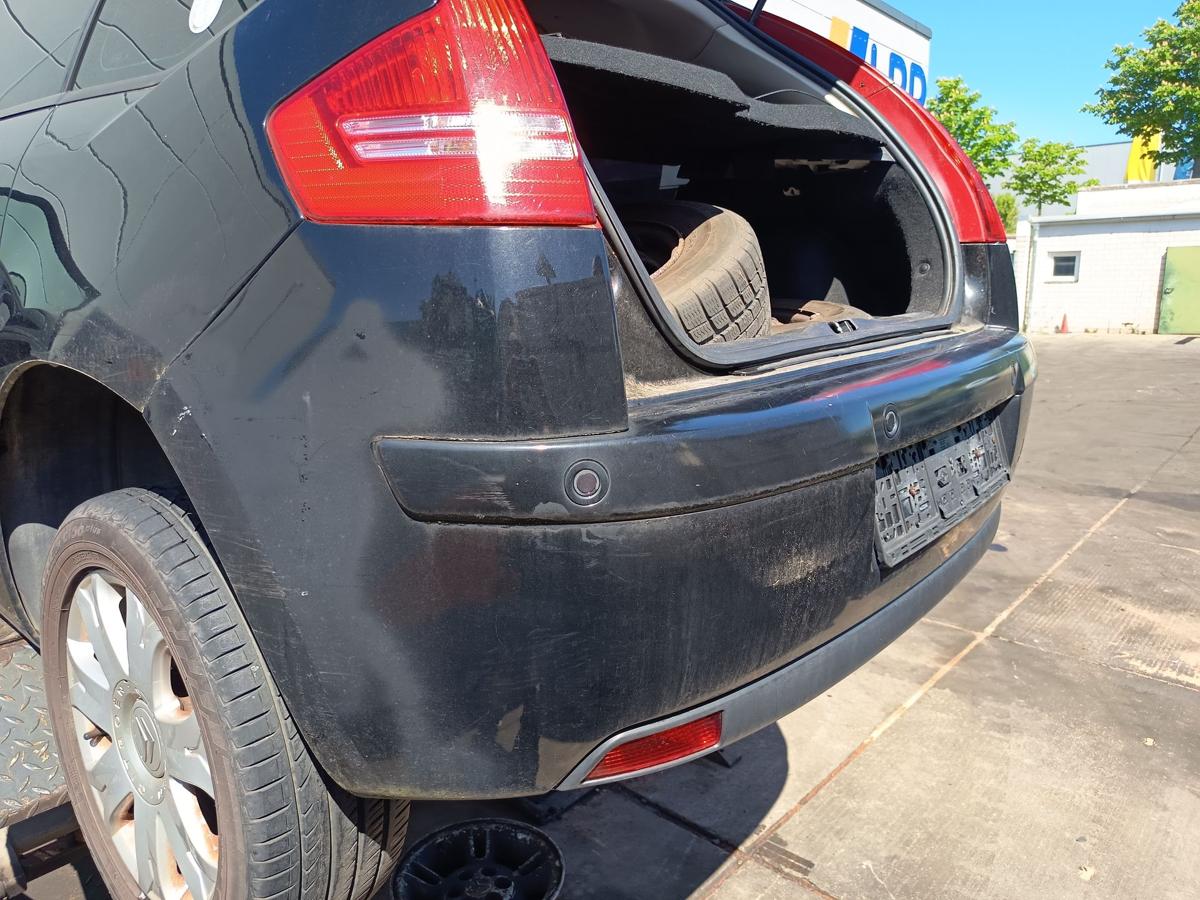 Citroen C4 5t&uuml;rig original Sto&szlig;stange F&auml;nger hinten Heck KTV Perla Nera Bj 2009