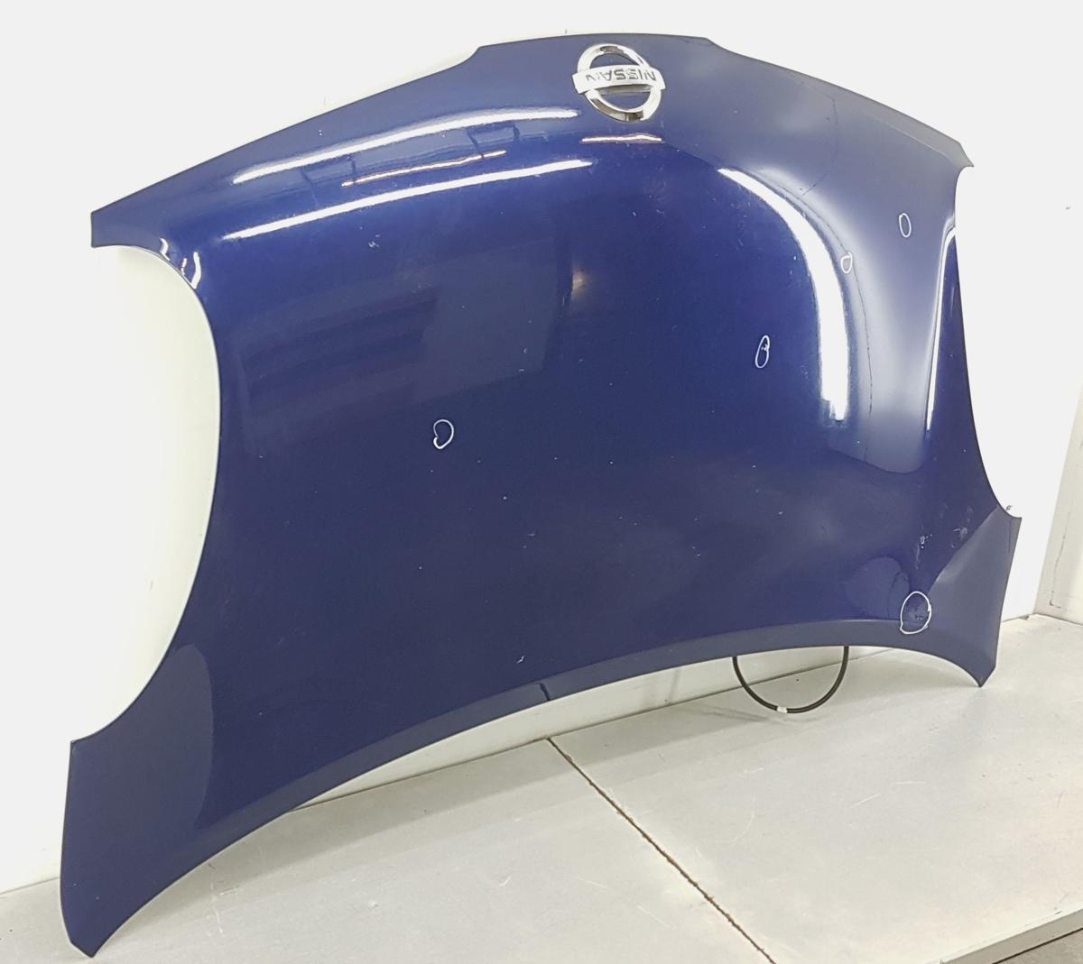 Nissan Micra K12 Motorhaube Frontklappe in BW6 Dark Blue Perl Bj2003