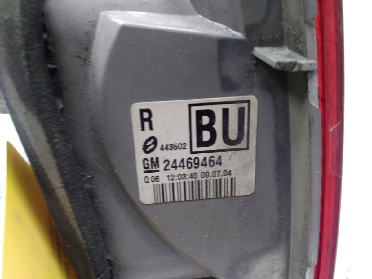 Opel Vectra C Caravan orig R&uuml;ckleuchte Heckleuchte innen rechts BJ2004 24469464