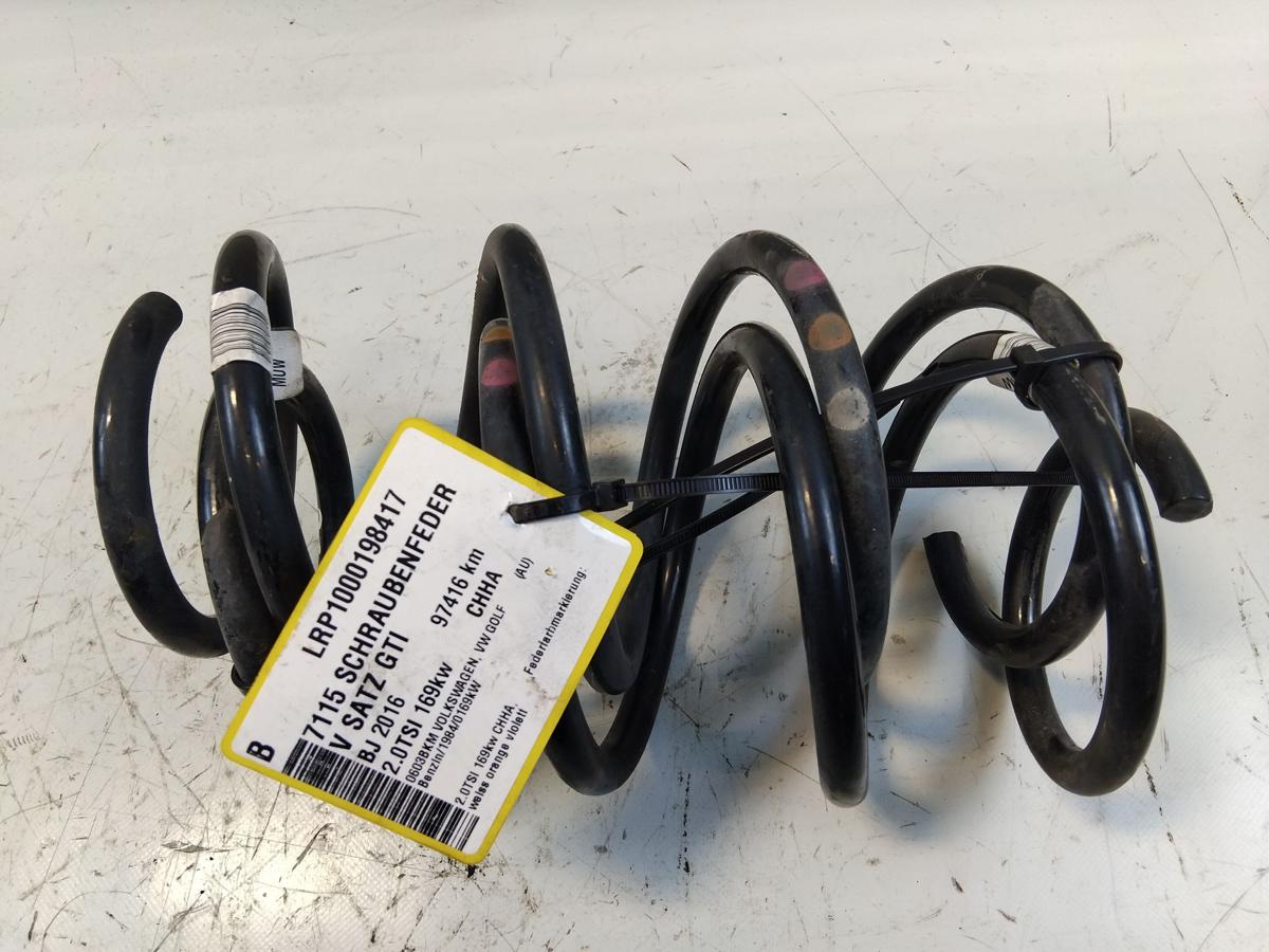 VW Golf 7 GTI original Satz Schraubenfedern Vorderachse 2.0TSI 169kw Bj.2016