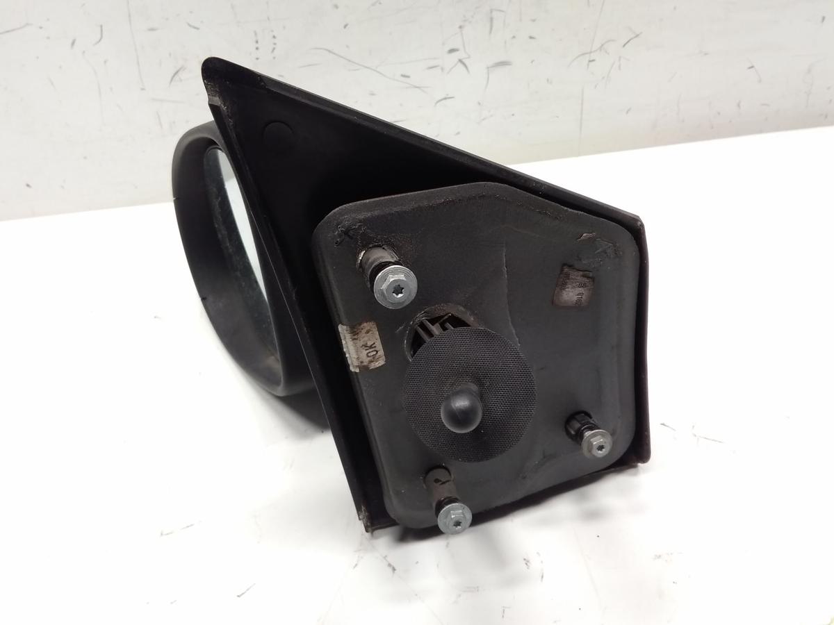 Renault Twingo 2 original Au&szlig;enspiegel links schwarz unlackiert manuell BJ2008