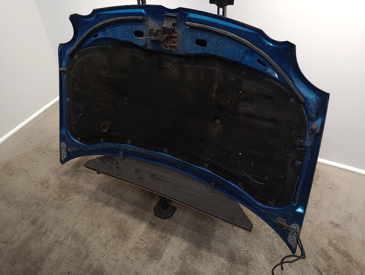 VW Polo 9N orig Motorhaube LA5M Mercatoblaumet vor Facelift Bj 2002