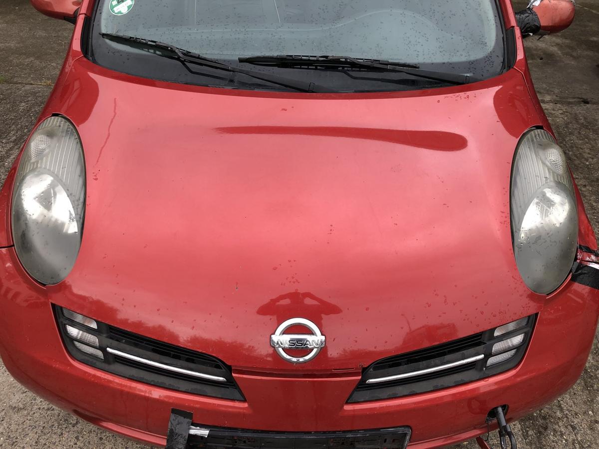 Nissan Micra K12 Motorhaube Haube Klappe Deckel vorn A32 Emotion Red