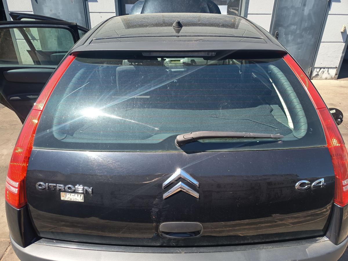 Citroen C4 5t&uuml;rig original Heckklappe mit Scheibe KTV Perla Nera Bj 2008