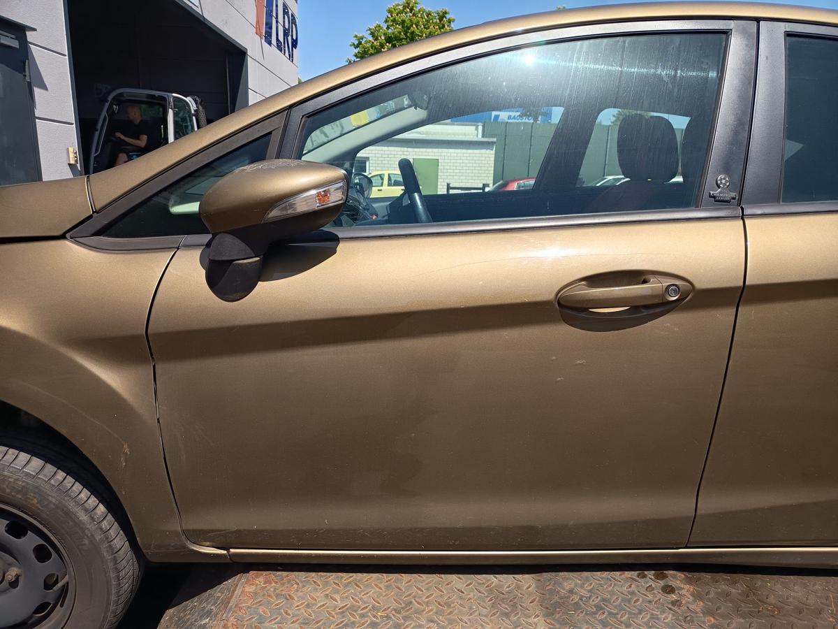 Ford Fiesta VI original T&uuml;r vorne links Castano-Braun Metallic Baujahr 2012