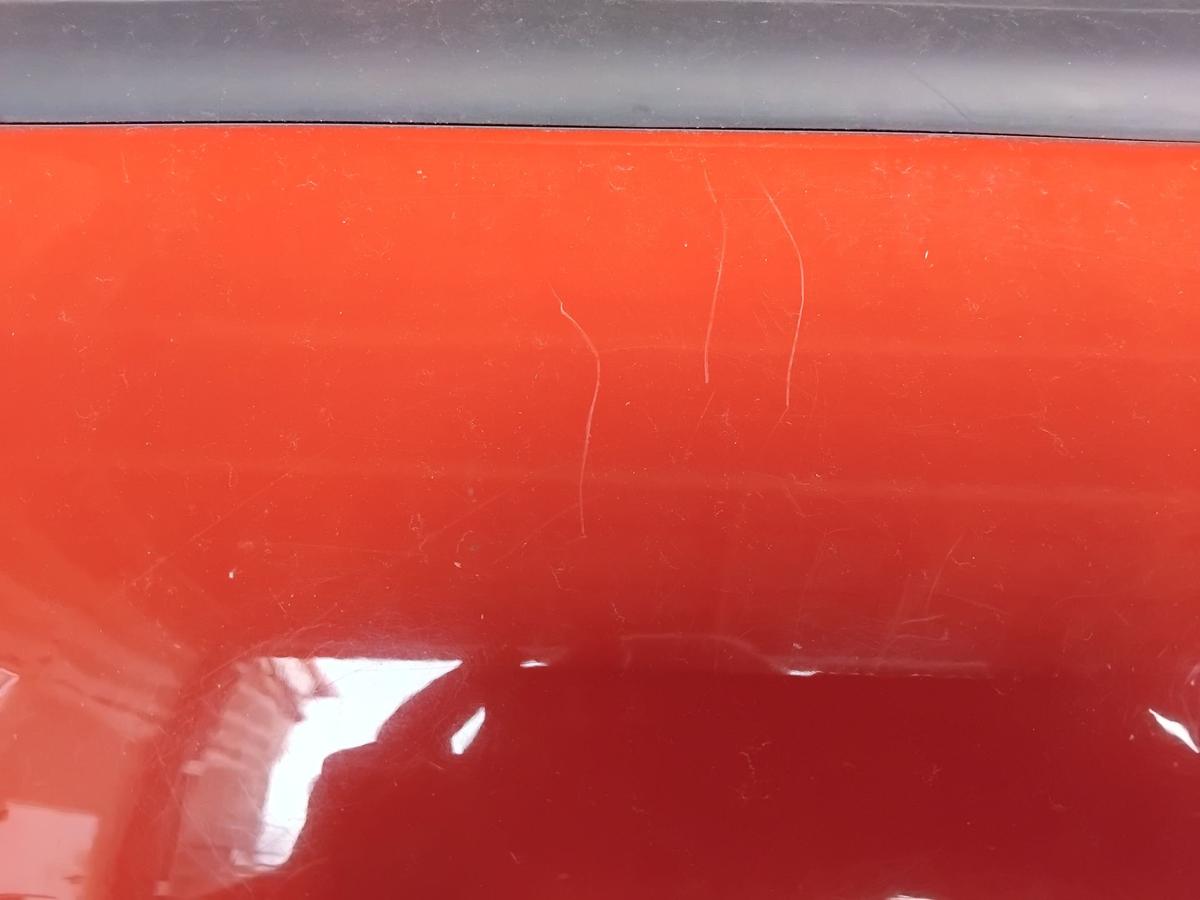 Renault Clio II Campus Ph.V T&uuml;r vorn links Fahrert&uuml;r 5-T&uuml;rer rot DV727 BJ2009