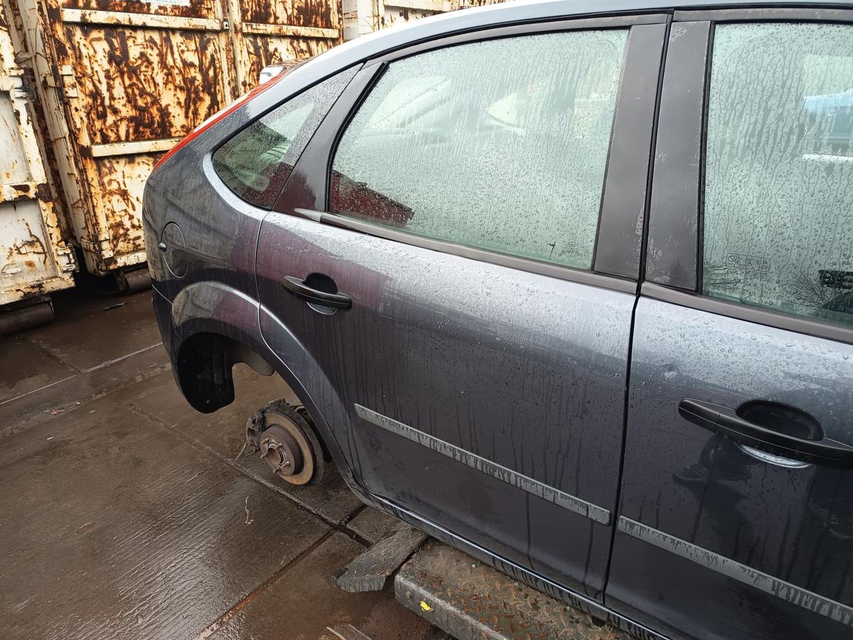 Ford Focus II DA3 original T&uuml;r hinten rechts 5 T&uuml;rer Royal Grau Baujahr 2005
