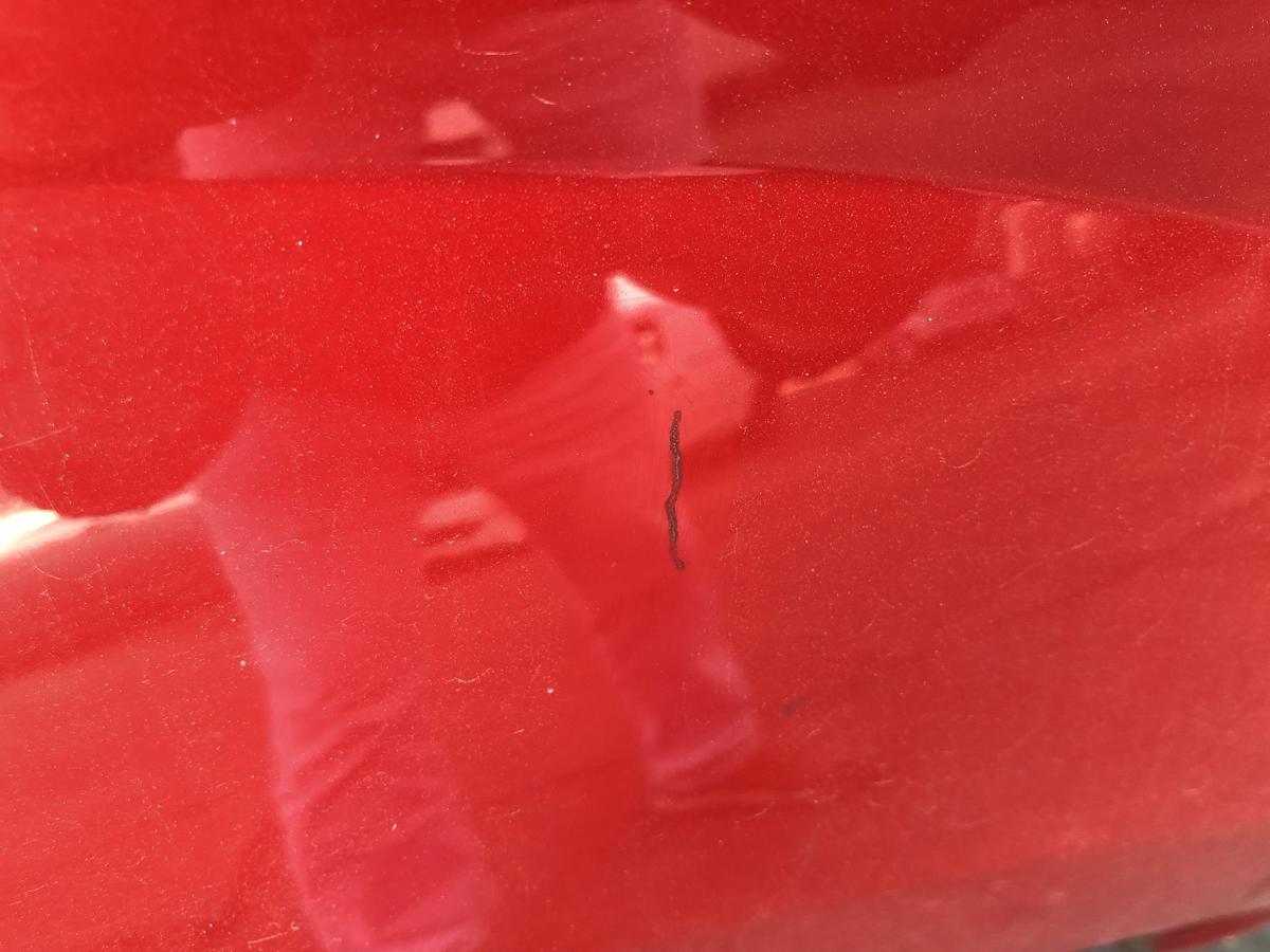 Renault Twingo 2 II Kotfl&uuml;gel vorn links Fahrerseite Plastik OV727 Spanischrot