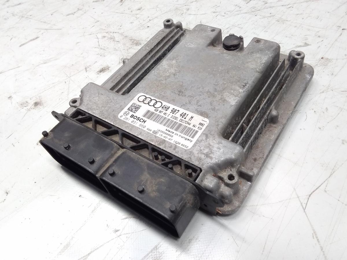 Audi A8 D4 4H Motorsteuerger&auml;t 4H0907401M 3.0TDI 190kw EDC17CP44 0281031660 BJ15