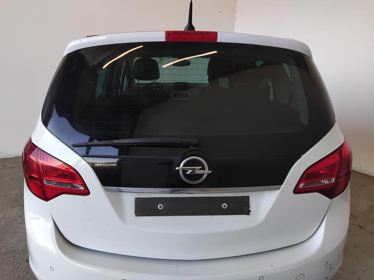 Opel Meriva B original Heckklappe casablancaweiss mit Heckscheibe BJ2011