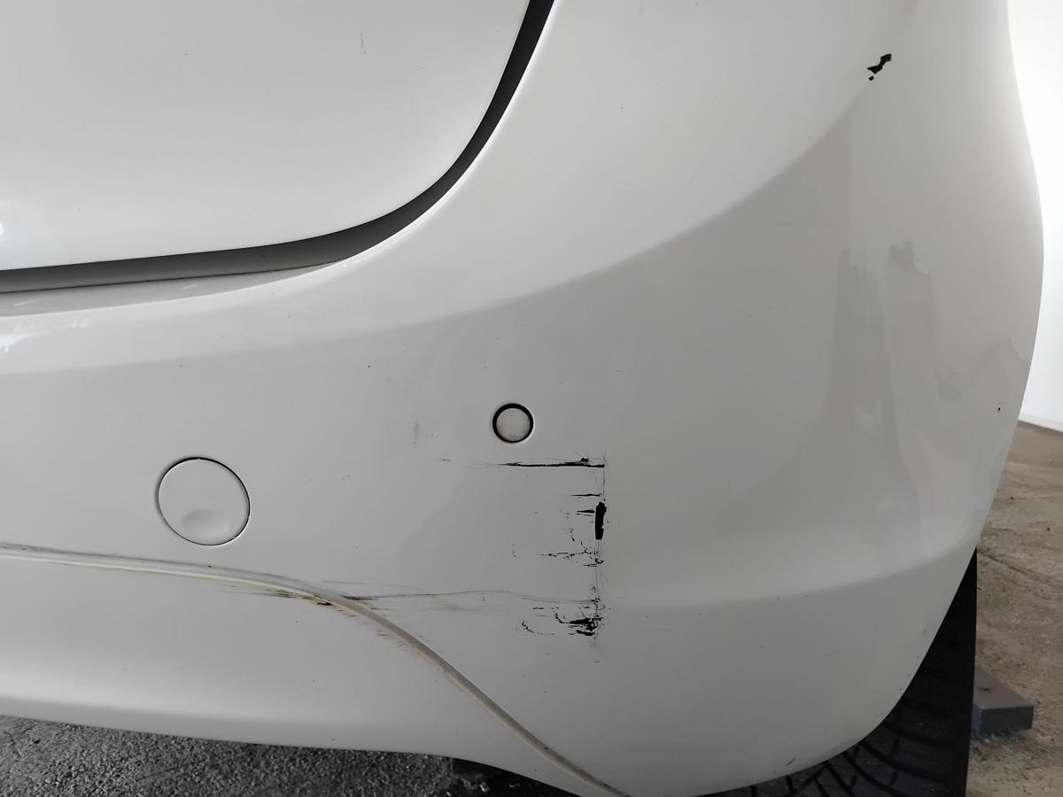 Opel Meriva B original Stoßfänger Stoßstange hinten casablancaweiss PDC BJ2011