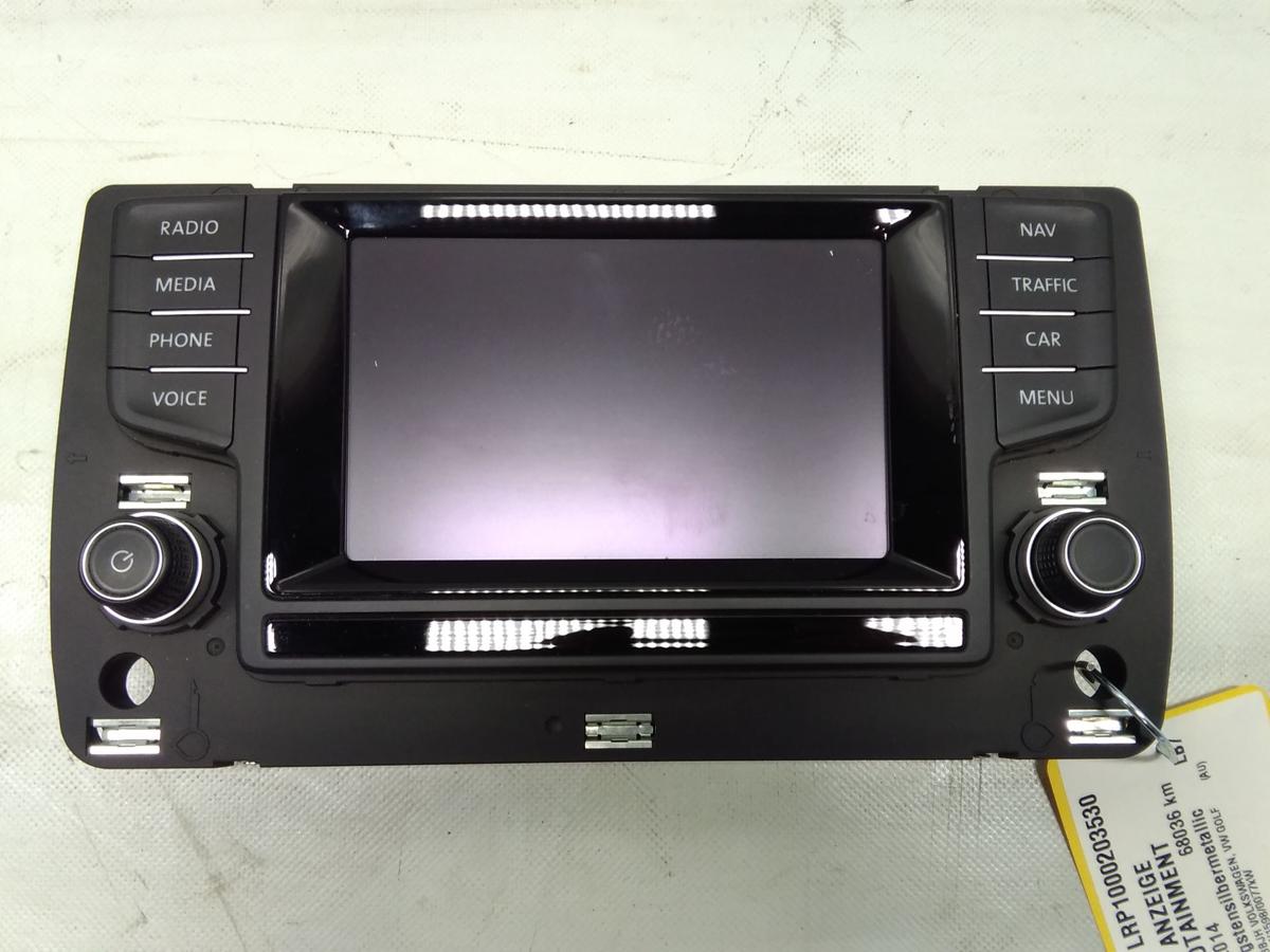 VW Golf 7 original Anzeige und Bedieneinheit Composition Media 5G0919605D Bj2014