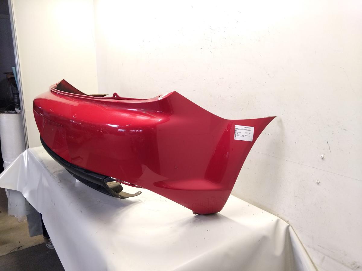 Mazda RX-8 original Stoßfänger Stoßstange hinten rot Bj.2003